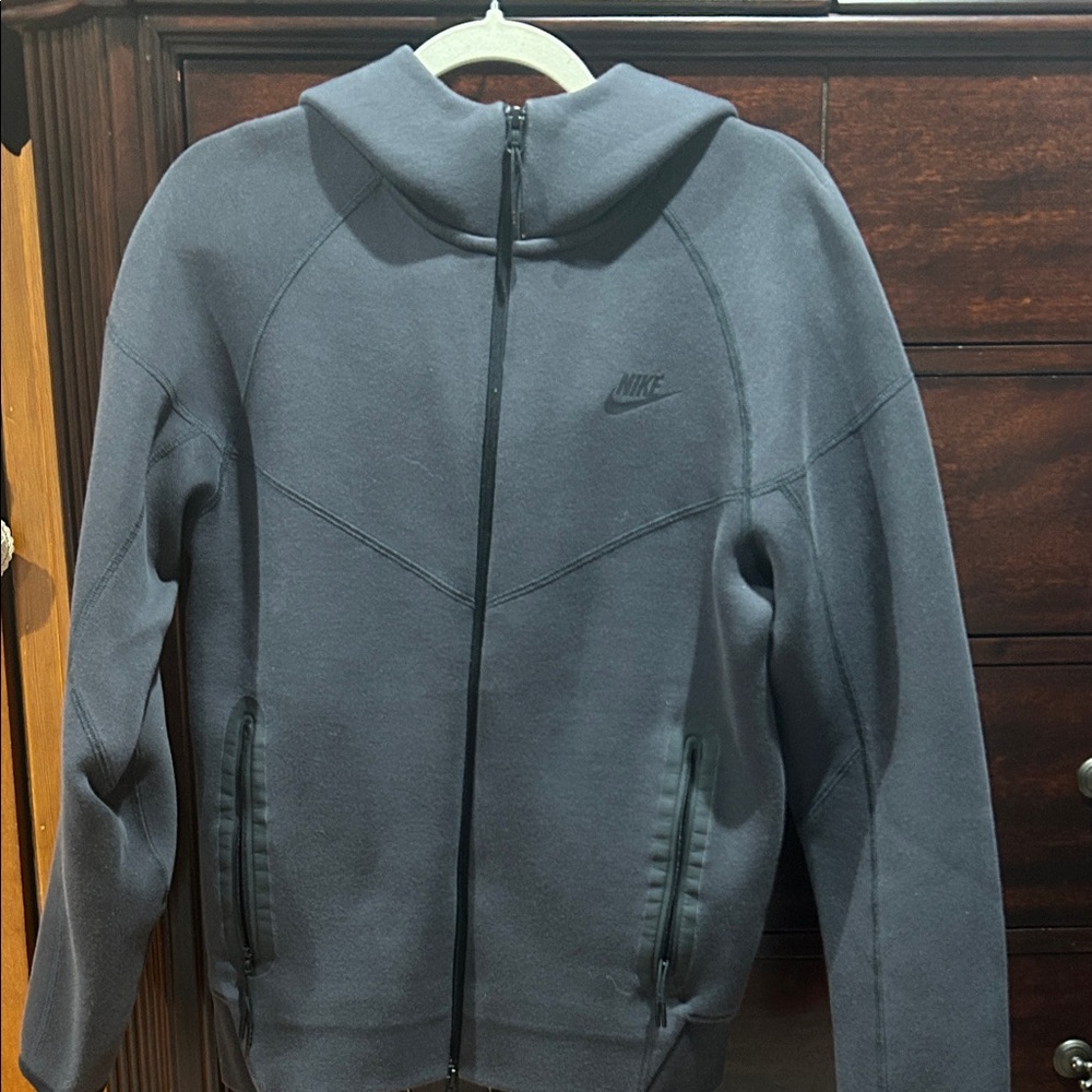 Nike Charcoal Full-Zip Hoodie